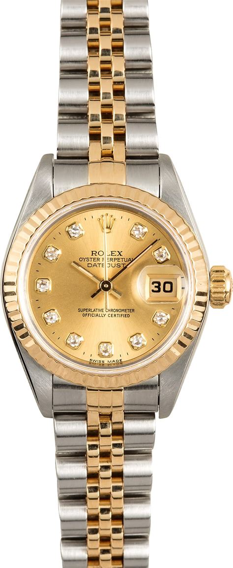 Rolex Datejust 69173 with diamond Dial 